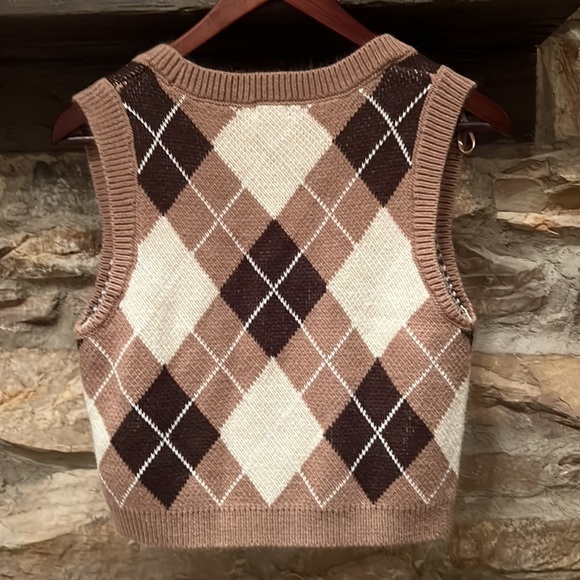 Garage Argyle vest - Picture 2 of 5